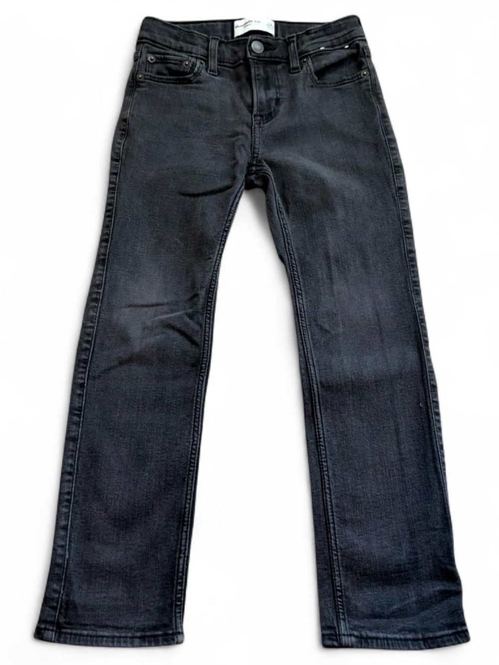abercrombie kids Black Straight Jeans for Boys